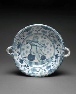 An image of Two-handled bowl