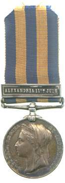 An image of Egyptian Medal (1882)