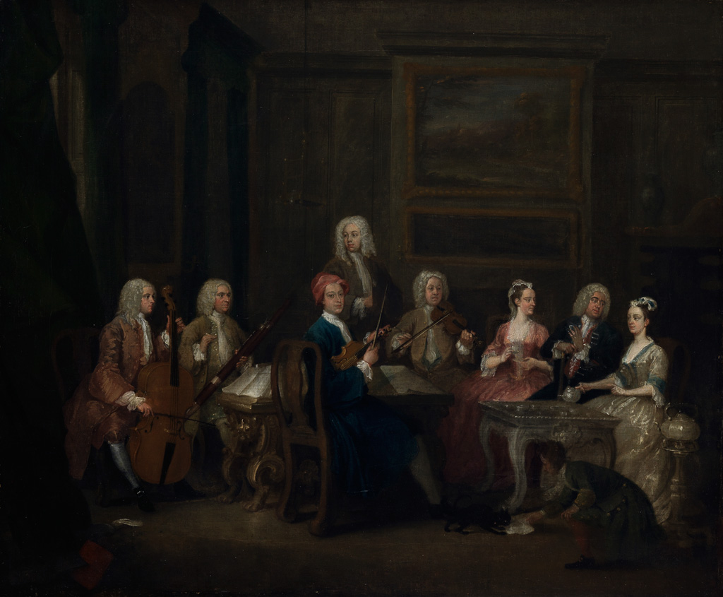A Musical Party, The Mathias family
