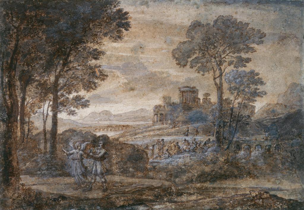 Jacob wrestling with the Angel